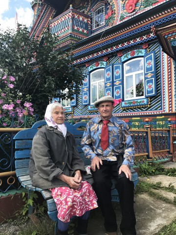 Пряничный домик в селе Кунара