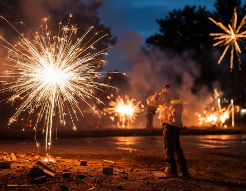 Правила безопасности при использовании пиротехники