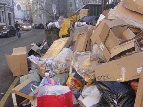 Мусорный бунт стартовал в Москве