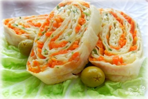 ​Рулет «Мимоза»