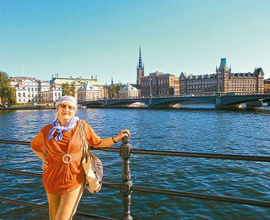 Пенсионерка из Ульяновска путешествует по миру