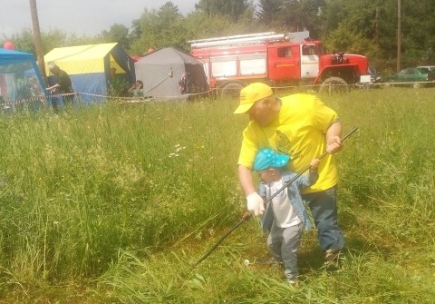 И в поле есть место спорту