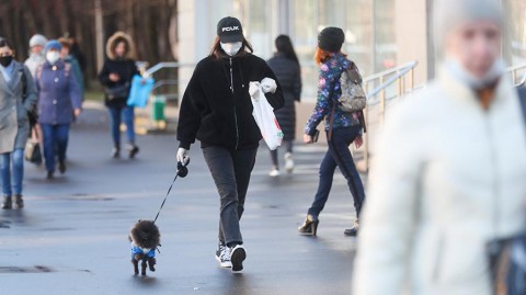 В МЧС посоветовали не носить защитную маску на улице