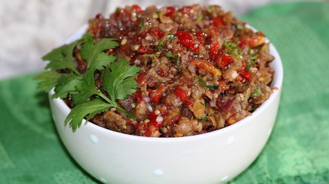 ​«Томатная» грибная икра