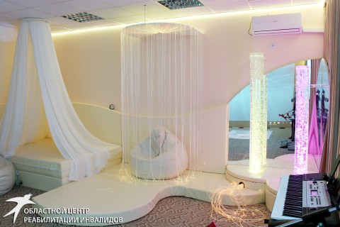 "Исцеляющая" комната открылась в Центре реабилитации