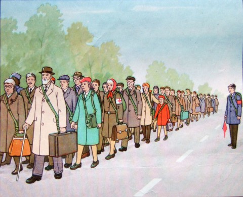 Пенсионеры готовы к эвакуации