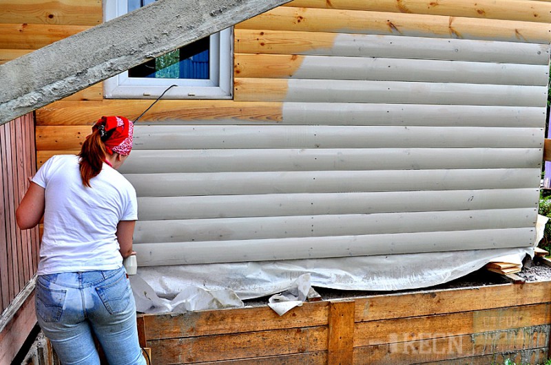 Как обшить дом блок-хаусом