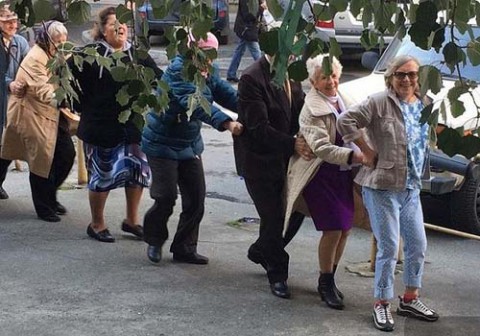 В Екатеринбурге прошел спортивный праздник для пожилых людей