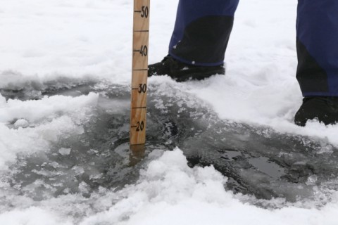 Когда безопасно выходить на лед?