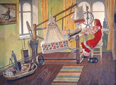 Народный календарь: ​Харитины – первые холстины