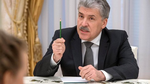 Как Грудинин намерен бороться с реформой?