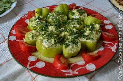 Закуска "Чесночные стрелочки"