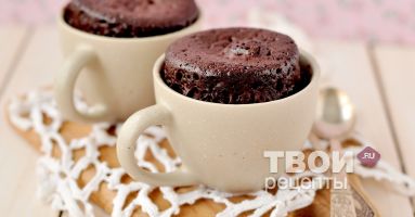 Кекс за пять минут